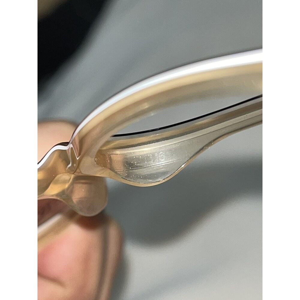 ADENSCO EYEWEAR RACHAEL EU3 47-16-130 BROWN FLEX HINGE EYEGLASSES 1196 FRAMES - Picture 6 of 7
